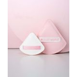 Brushworks - Triangular Powder Puff Duo - Make-up Spons - 2 Stuks - Cosmetica