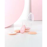 Brushworks - Mini Pillow Puffs - Make-up Remover Pads - 6 Stuks - Sponsjes
