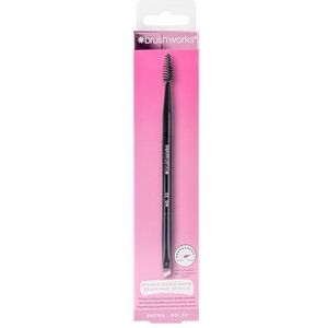 Brushworks No. 22 Double Ended Brow Brush and Spoolie