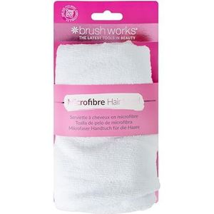 brushworks - Microfibre Hair Towel - 1 st - Microvezel