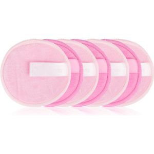 Brushworks Reusable Microfibre Cleansing Pads Make-up Removel Pads
