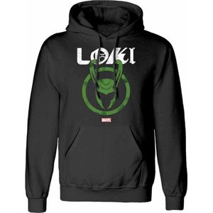 Marvel Loki - Season 2 Distressed Logo Hoodie - S - Zwart