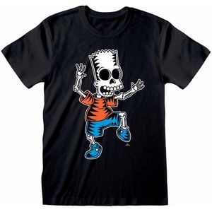 The Simpsons - Skeleton Bart - T-Shirt - Zwart - 100% Katoen