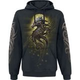 Spiral - Hoodie - Zwart - 100% Katoen - Fleece