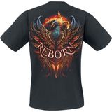 Spiral - Ashes Reborn - T-shirt - Zwart - 100% Katoen
