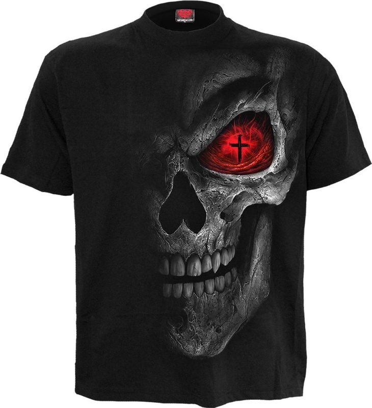 Spiral - Death Stare - T-shirt - Zwart - 100% Katoen