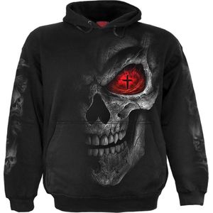 Spiral Death Stare Heren Trui met capuchon - zwart - M