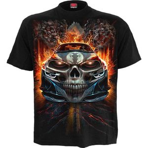 Spiral - Speed freak Heren Tshirt - XL - Zwart