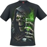 Spiral - The Green Fairy - T-shirt - Zwart