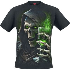 Spiral - The Green Fairy - T-shirt - Zwart
