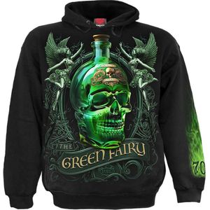 Spiral - Hoodie - Zwart - 100% Katoen