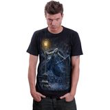 Spiral - Reaping in the Rain - T-shirt - Zwart - Katoen