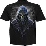 Spiral - Reaping in The Rain - T-shirt - Zwart - 100% Katoen