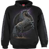 Spiral - Celtic Unicorn Hoodie/trui - Zwart