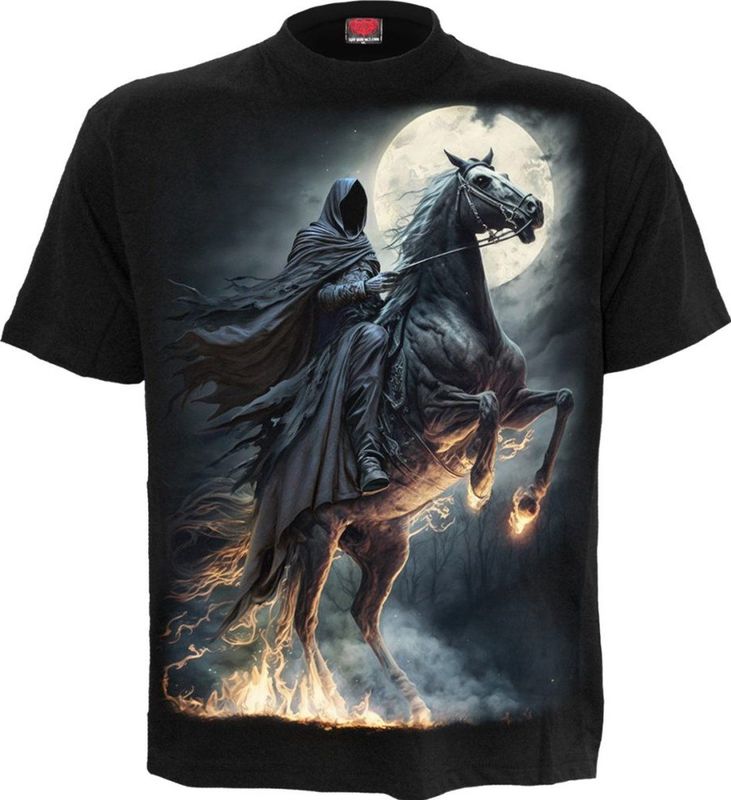 Spiral - Shadow Rider - T-shirt - Zwart - Heren