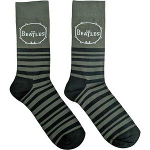 The Beatles - Drum And Stripes - Enkelsokken - One Size