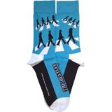 Rock Off - Abbey Road Silhouettes - Enkelsokken - Multicolor - 86% Katoen, One Size