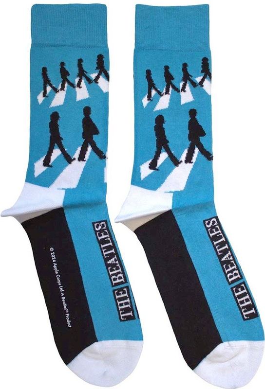 Rock Off - Abbey Road Silhouettes - Enkelsokken - Multicolor - 86% Katoen, One Size