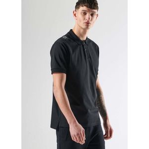 MA.STRUM - SS Jersey Polo - Katoen - Korte Mouwen - Geribde Kraag