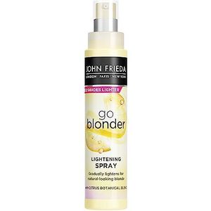 John Frieda Sheer Blonde Go Blonder Lightening Spray voor blond haar - 100 ml - licht geleidelijk op in 3-5 keer