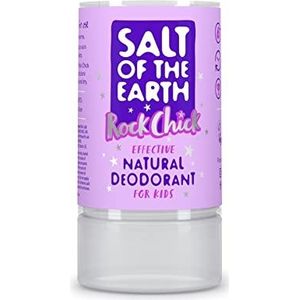 Salt Of the Earth ROCK CHICK 90 Natuurlijke deodorant Crystal Rock Chick voor kinderen 90g, Transparant