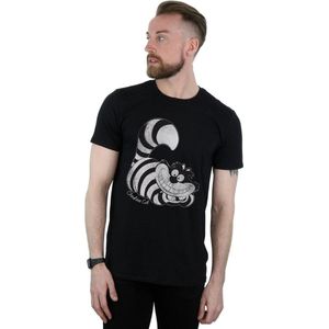 Disney Heren Alice in Wonderland Mono Cheshire Cat T-Shirt