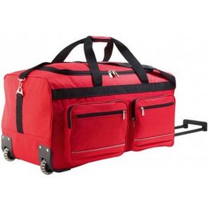 SOLS Voyager Rolling Travel Holdall-tas (Rood)