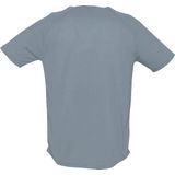 SOLS Heren Sportief T-Shirt met korte mouwen Performance (Puur Grijs)