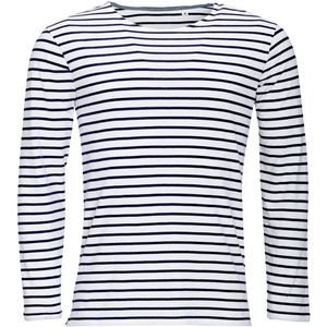 s.Oliver - Shirt - Navy / Wit - T-shirt - 4 Pack