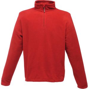 Regatta - Heren Micro Zip Turtle Neck Fleece Sweater (Rood)