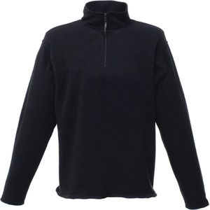 Regatta - Heren Micro Zip Turtle Neck Fleece Sweater (Zwart)