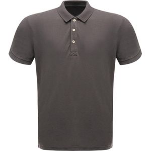 Regatta Professioneel Heren Klassiek 65 Poloshirt met korte mouwen (Afdichting Grijs)