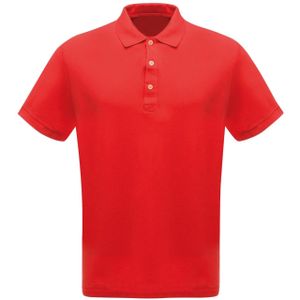 Regatta Professioneel Heren Klassiek 65 Poloshirt met korte mouwen (Klassiek rood)