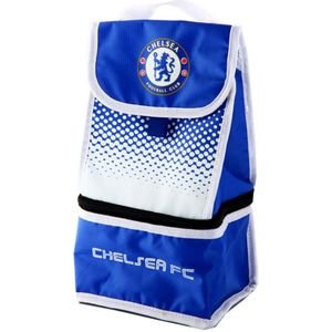 Chelsea FC Officiële Fade Geïsoleerde Football Crest Lunchzak  (Blauw/Wit)