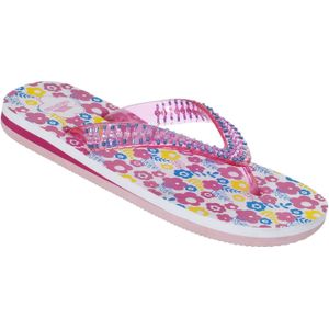 Trespass Eolas teenslippers voor meisjes (29 EU) (Bloemenmotief)