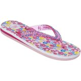 Trespass Eolas teenslippers voor meisjes (34 EU) (Bloemenmotief)