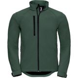 Russell - Softshell-jasje - Fles groen - Waterbestendig en Winddicht