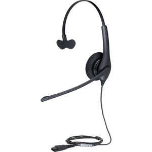 Jabra Biz 1500 Headset Bedraad Hoofdband Kantoor/callcenter Bluetooth Zwart