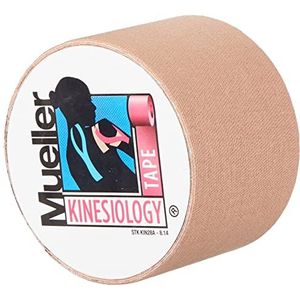 MUELLER Kinesiology sporttape, 5cm x 5m, kleur: beige