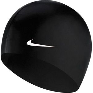 Nike Swim Nike Silicone Cap Unisex Badmuts - Black/White - Maat 0