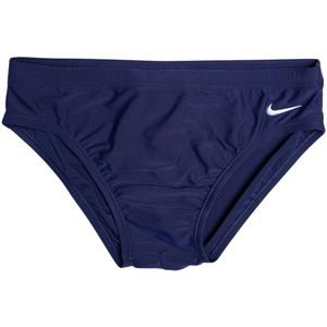 Nike solid brief in de kleur marine.
