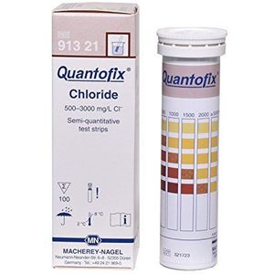 Quantofix 1138911 Chloride Test Stick, 6 mm x 95 mm (Pak van 100)