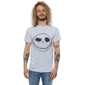 Li-cense Disney heren nightmare before christmas jack´s groot gezicht t-shirt