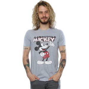 Disney Heren Mickey Mouse Presents T-Shirt