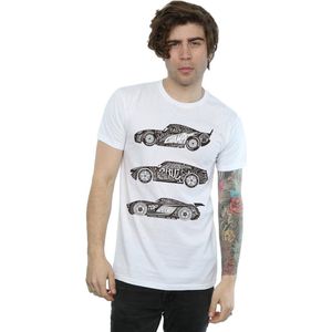 Li-cense Disney heren cars tekst racers t-shirt
