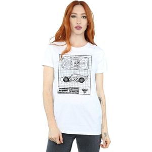 Li-cense - Disney Cars - T-shirt - Katoen - Blauw