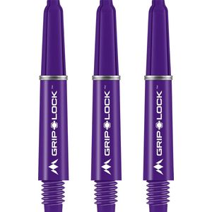 Mission Griplock Shaft Purple - Dart Shafts Short