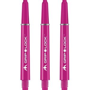 Mission Grip Lock Dart Shafts - Roze - Medium - (1 Set)