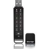 iStorage datAshur Personal 2 - USB-stick - 16 GB - Cijfercode - Zwart