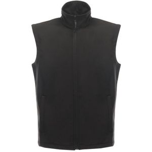 Regatta - Professionele - Bodywarmer - Zwart - 100% Polyester, Lichtgewicht Softshell, Waterafstotend, Windbestendig